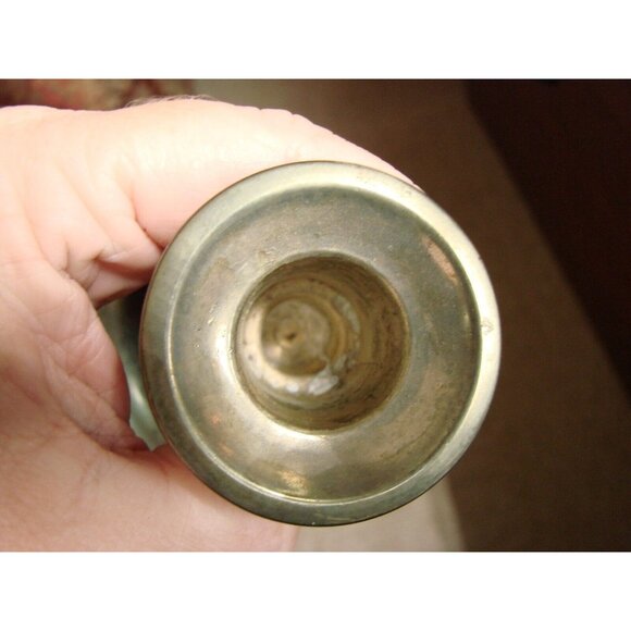 International Silver Co Candlestick Holders Lot 2 Shorties 4" Home Decor Vintage - Picture 7 of 12